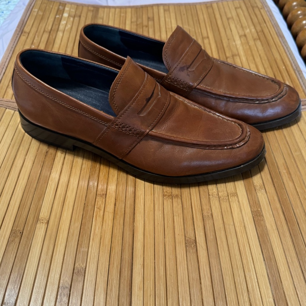 Colde Haan Brown Leather Loafer